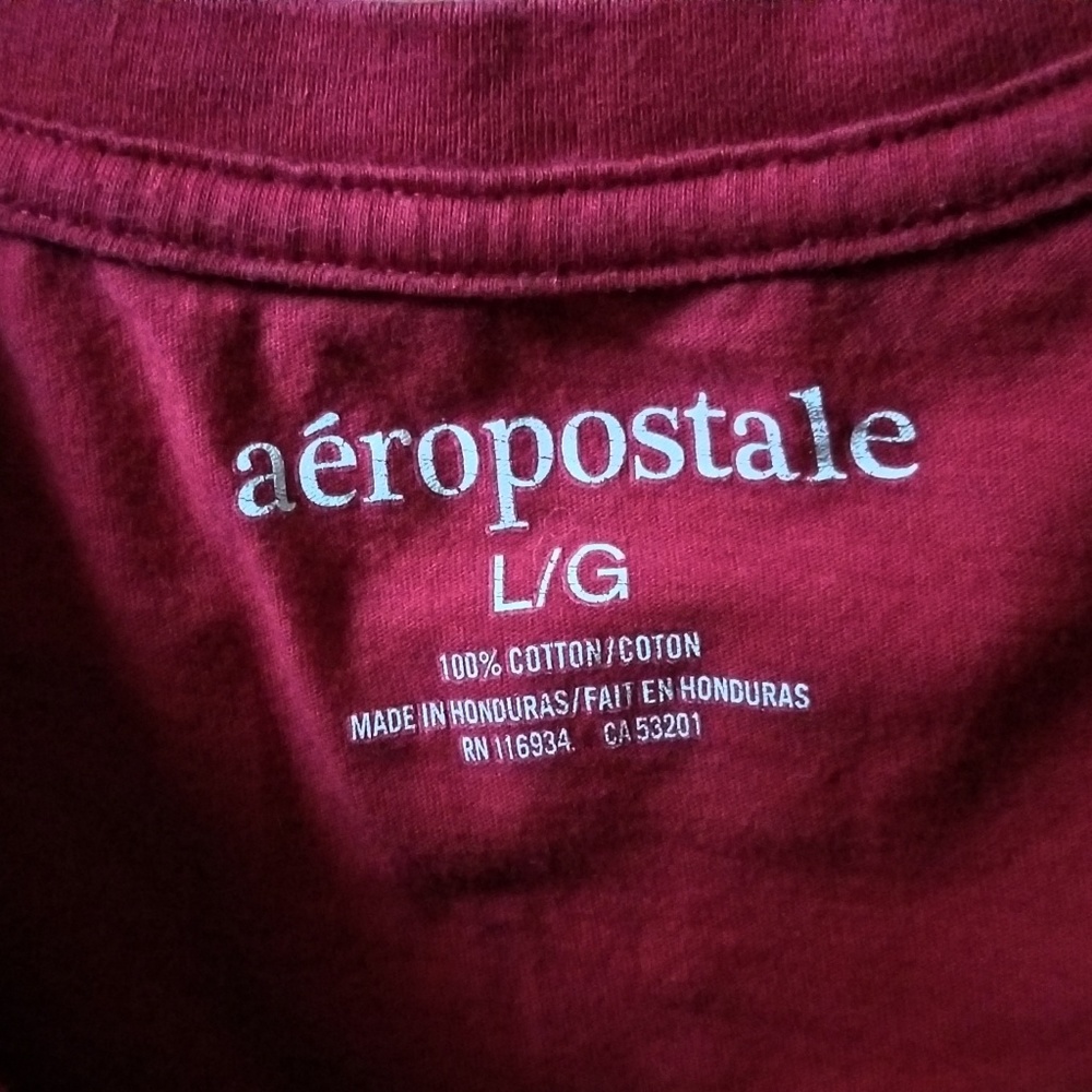 2 Aeropostale v-neck tees - Picture 3 of 5